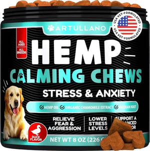 Hemp Calming Chews: The Natural Anxiety Relief for Your Beloved Dog