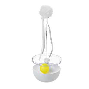 Engaging Playtime with the Interactive Self Balancing Funny Pet Tumbler Stick Toy