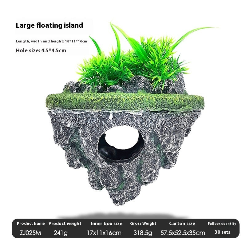 Fish Tank Floating Stone Ornaments