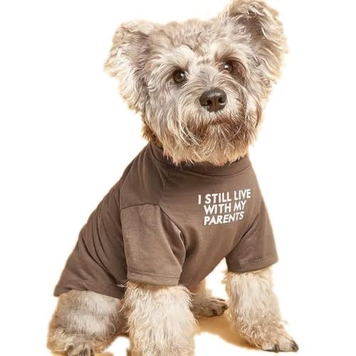 Round Neck Pet T-Shirt Casual Apparel