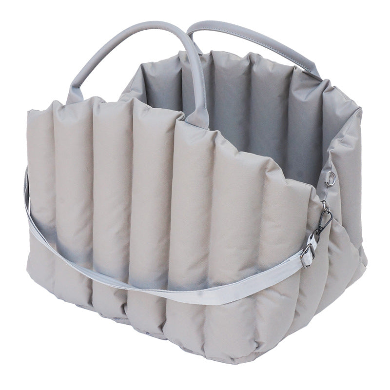 Portable Pet Carrier For Car Travel And Safety
