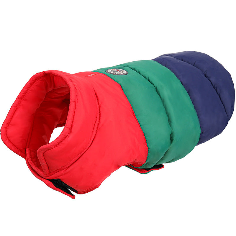 Autumn Winter Thickened Water Repellent Warm Pet Jacket