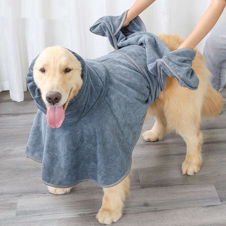Absorbent Pet Bath Towel For Quick Drying And Grooming