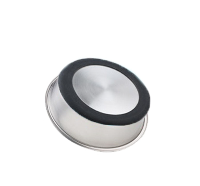Silicone Stainless Steel Pet Feeding Bowl For Food And Water
