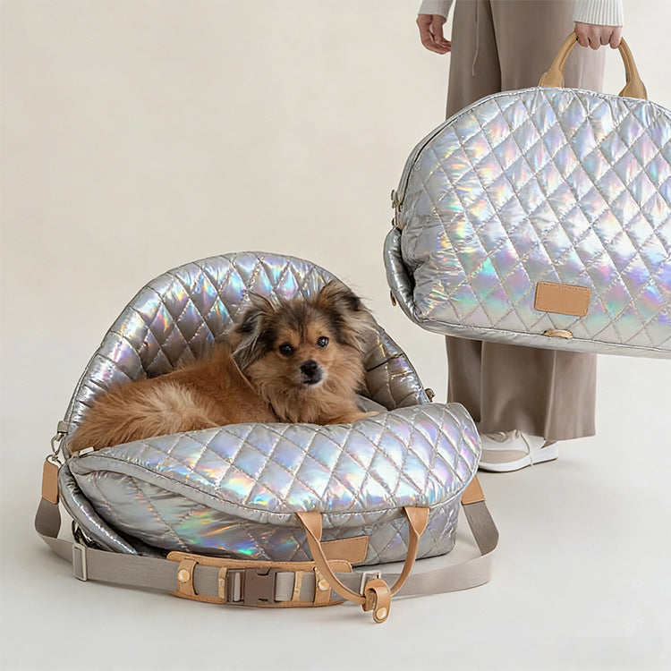 Foldable Portable Pet Carrier Bag For Small Pets Travel