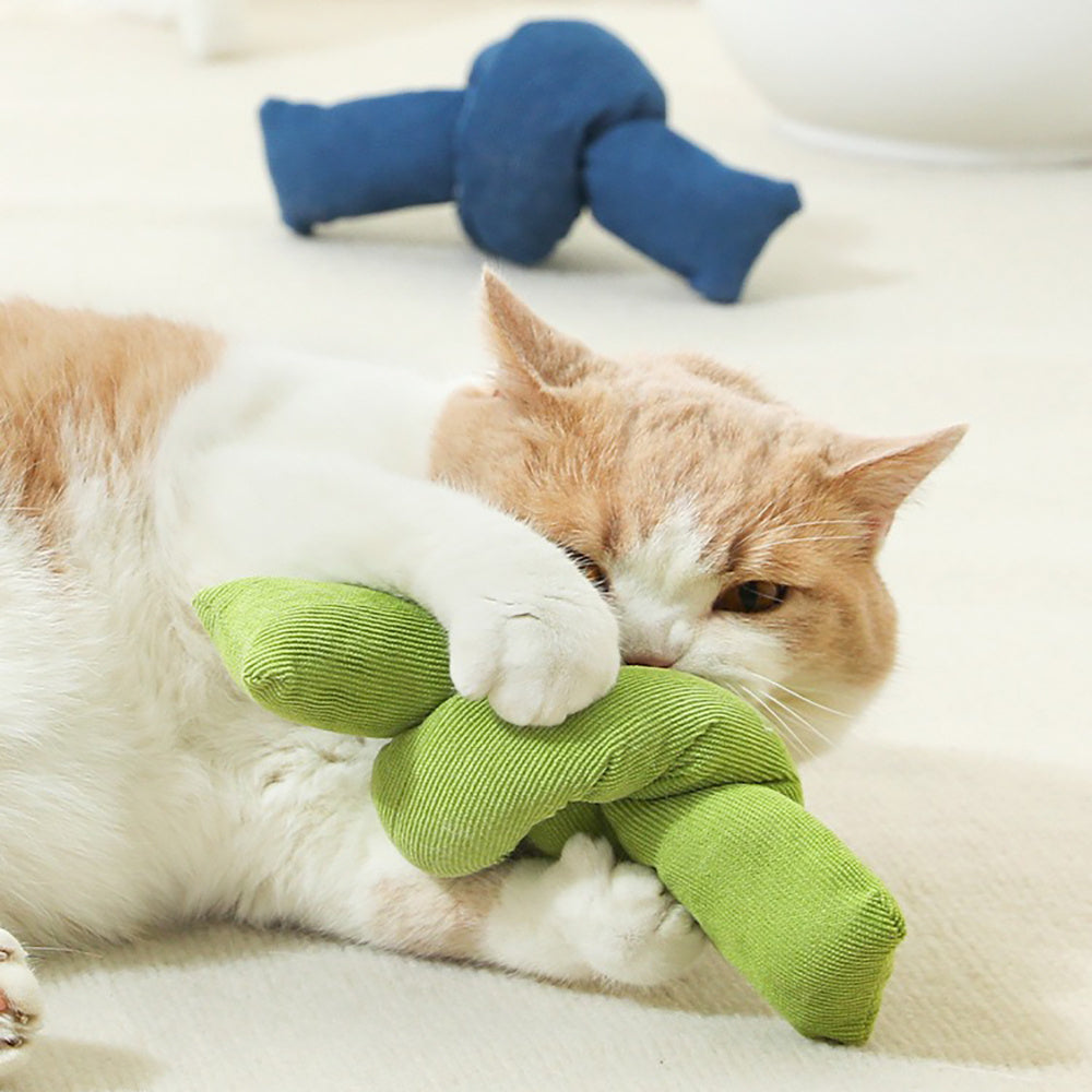 Interactive Cotton Rope Knot Tug And Chew Pet Toy