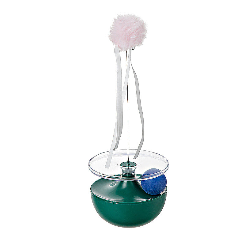 Interactive Self Balancing Funny Pet Tumbler Stick Toy