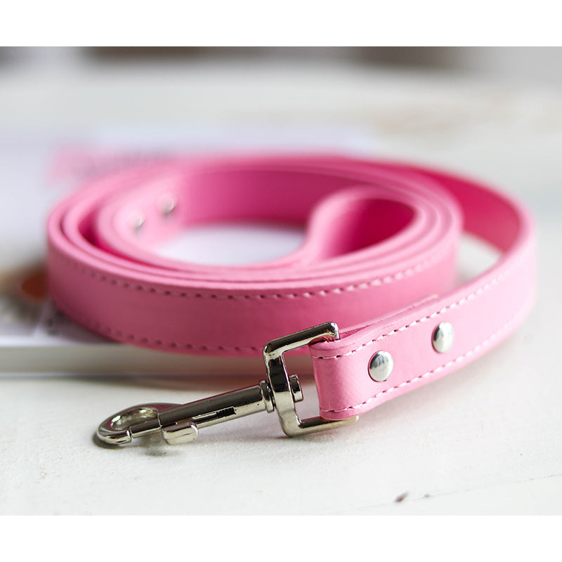 Adjustable Pet Leash Collar Set