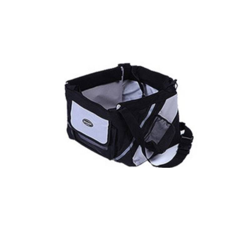 Removable Pet Bicycle Carrier Basket With Front Handlebar Design