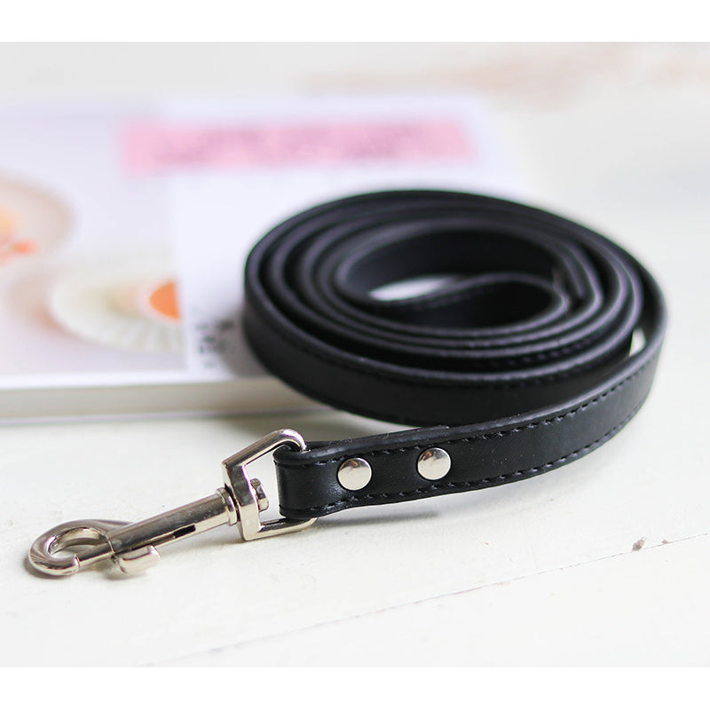 Adjustable Pet Leash Collar Set