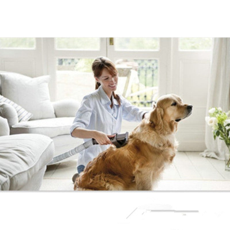 Pet Grooming Brush Vacuum Attachment For Hair Removal Tool