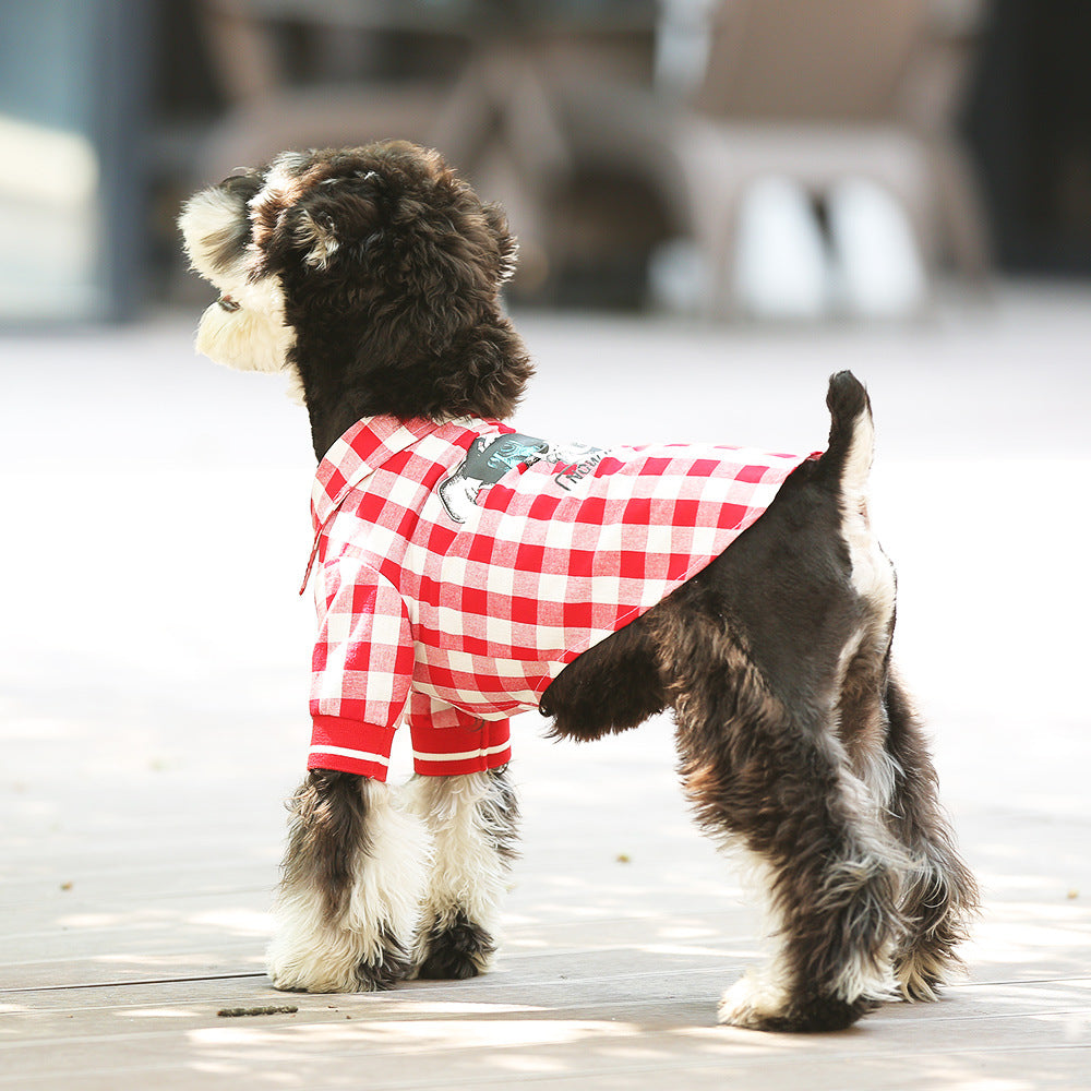 Summer Pet Graphic T-Shirt Casual Apparel
