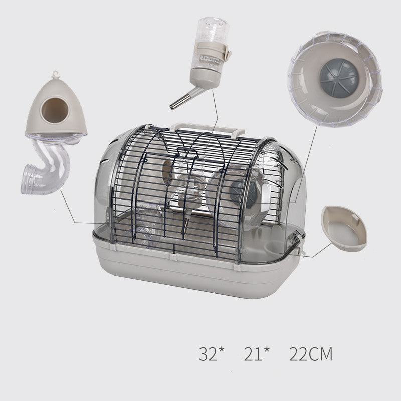 Luxury Transparent Hamster Viewing Cage