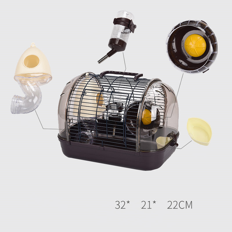 Luxury Transparent Hamster Viewing Cage