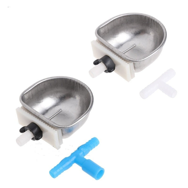 Automatic Rabbit Water Feeder Fixed Bowl