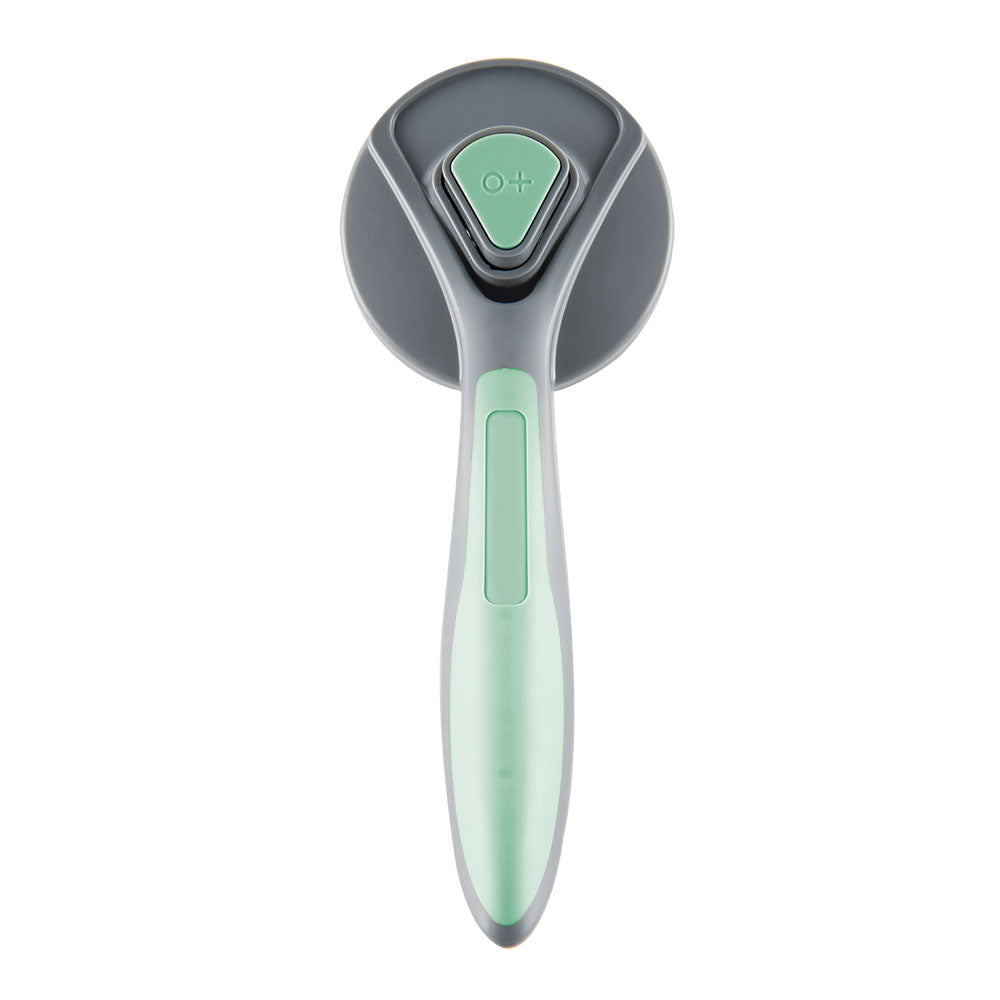 Pet Slicker Grooming Brush For Shedding Control And Easy Cleaning