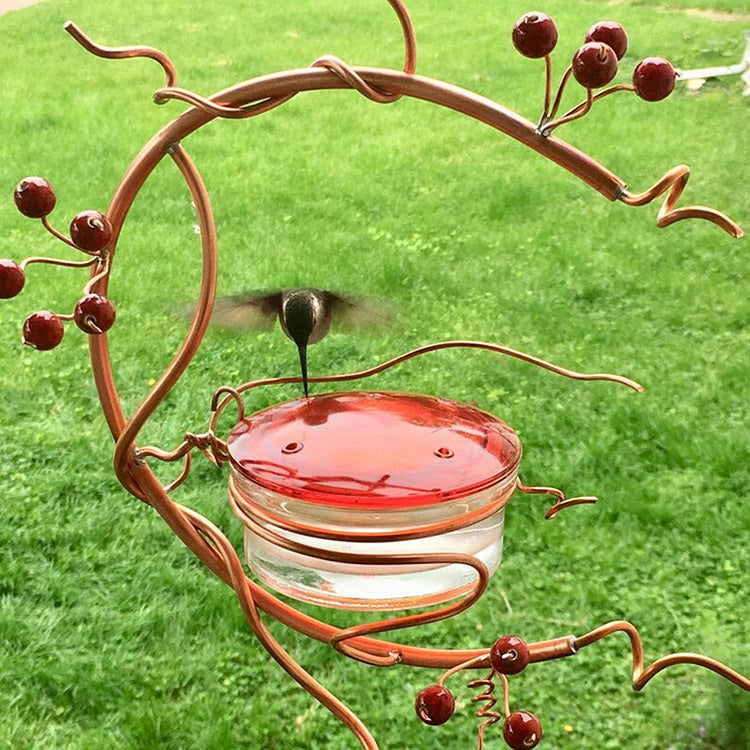 Hanging Garden Self-Service Water Feeder Window Hummingbird Feeder