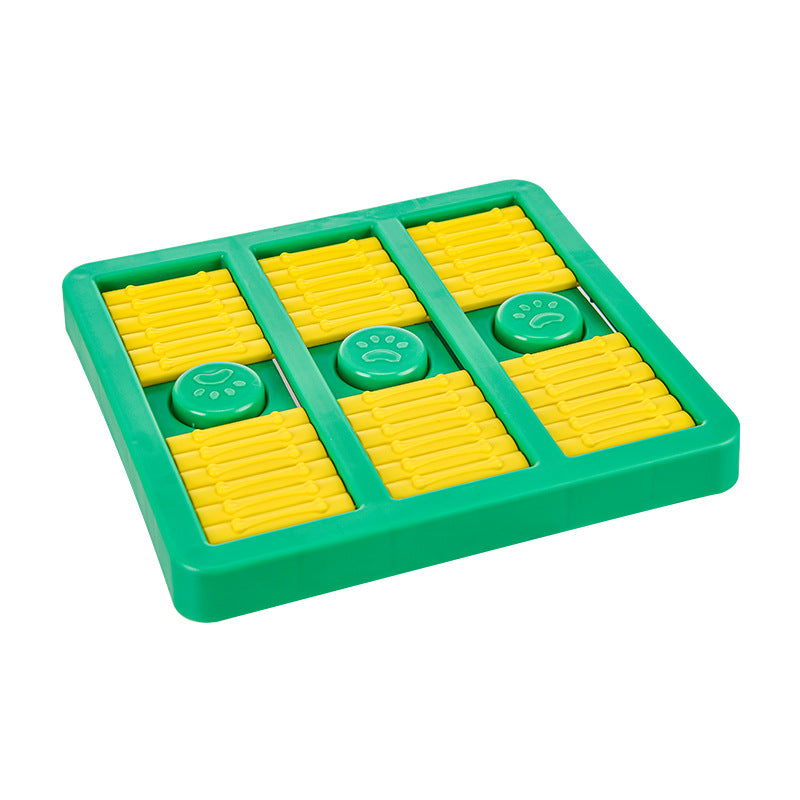 Interactive Rotating Pet Slow Feeder Treat Dispensing Toy