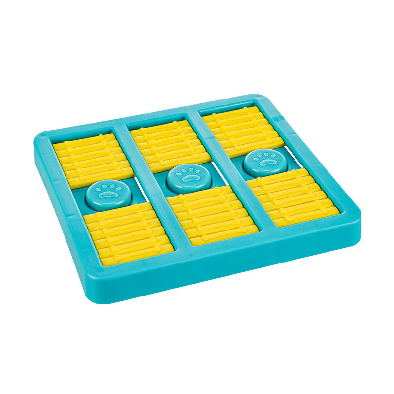 Interactive Rotating Pet Slow Feeder Treat Dispensing Toy