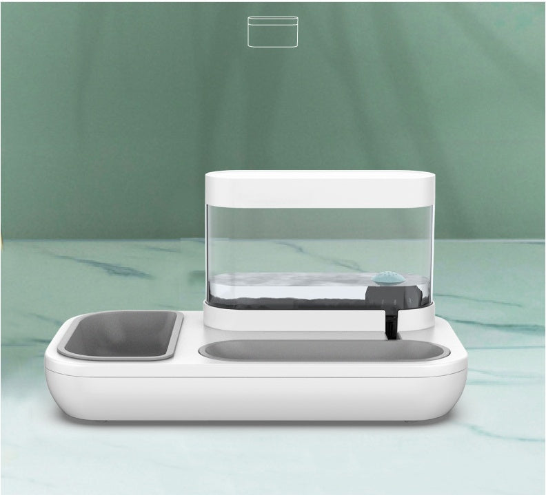 Automatic Pet Drinking Fountain 1.5L Capacity Feeder Bowl