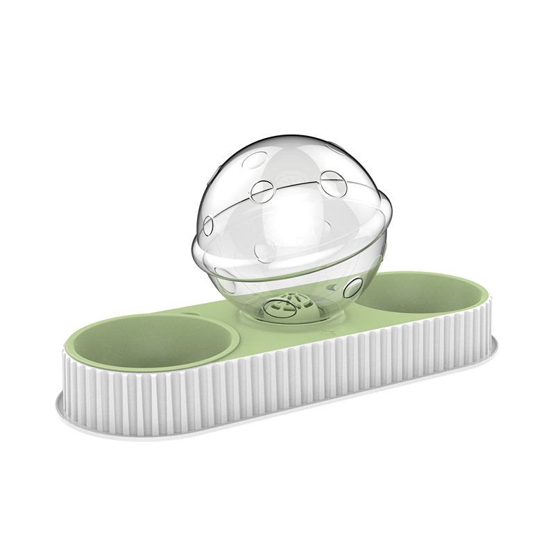 Automatic Plastic Pet Water And Food Dispenser Bowl