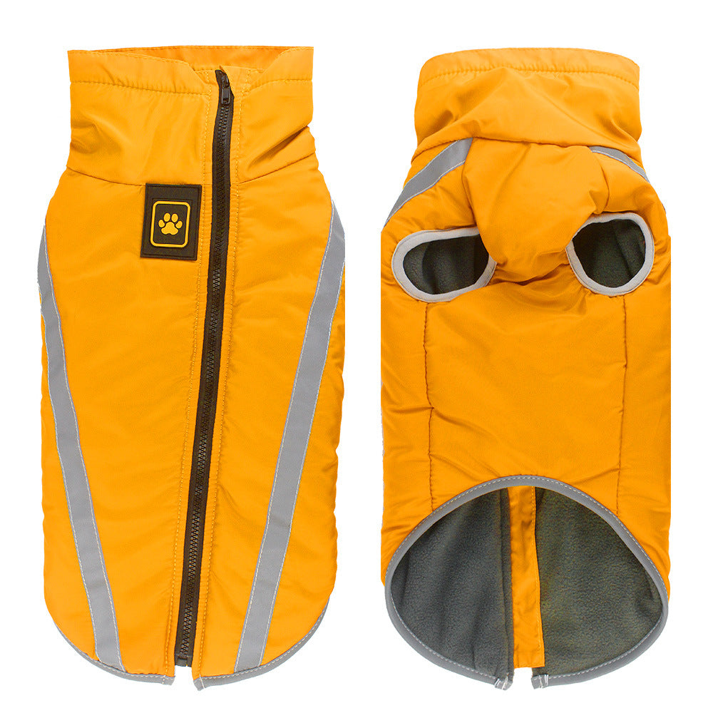 Winter Reflective Padded Warm Pet Jacket