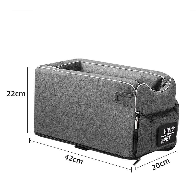 Portable Pet Travel Seat Carrier With Safety Protection