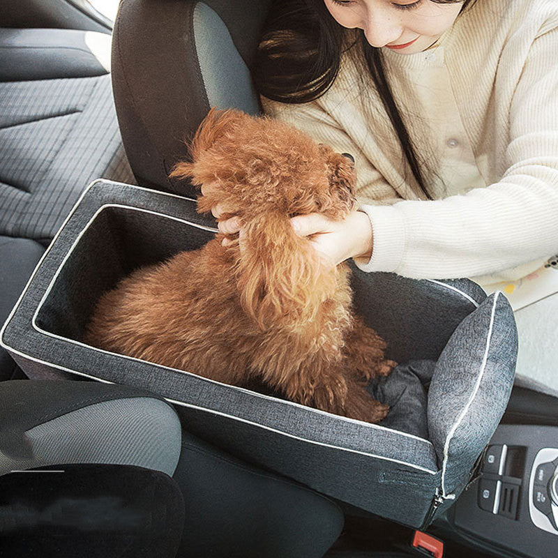 Portable Pet Travel Seat Carrier With Safety Protection