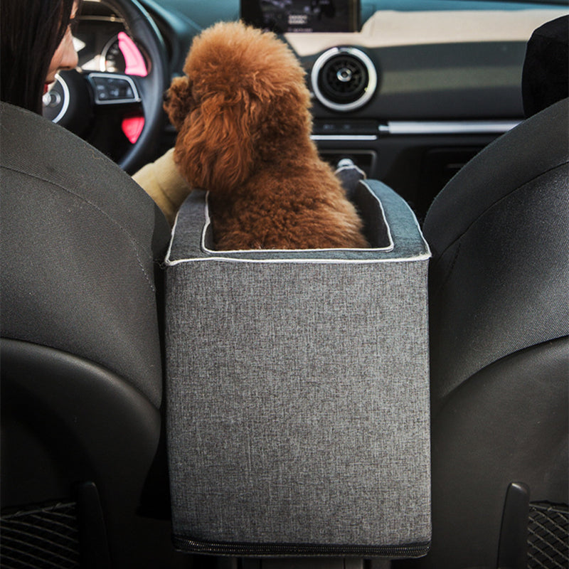 Portable Pet Travel Seat Carrier With Safety Protection