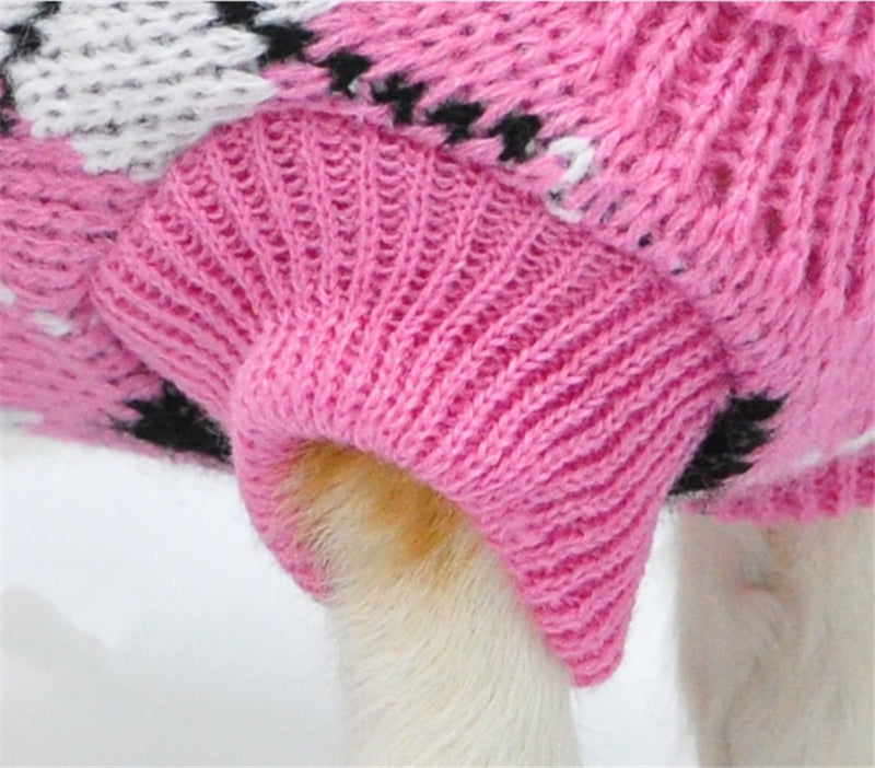 Pet Warm Knit Sweater Clothing Apparel