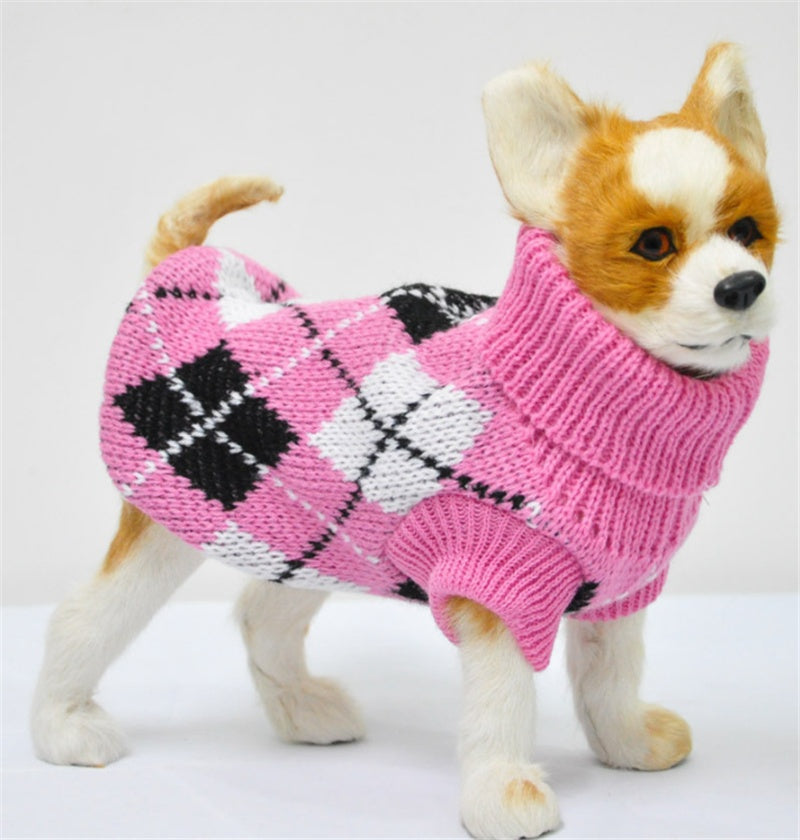 Pet Warm Knit Sweater Clothing Apparel