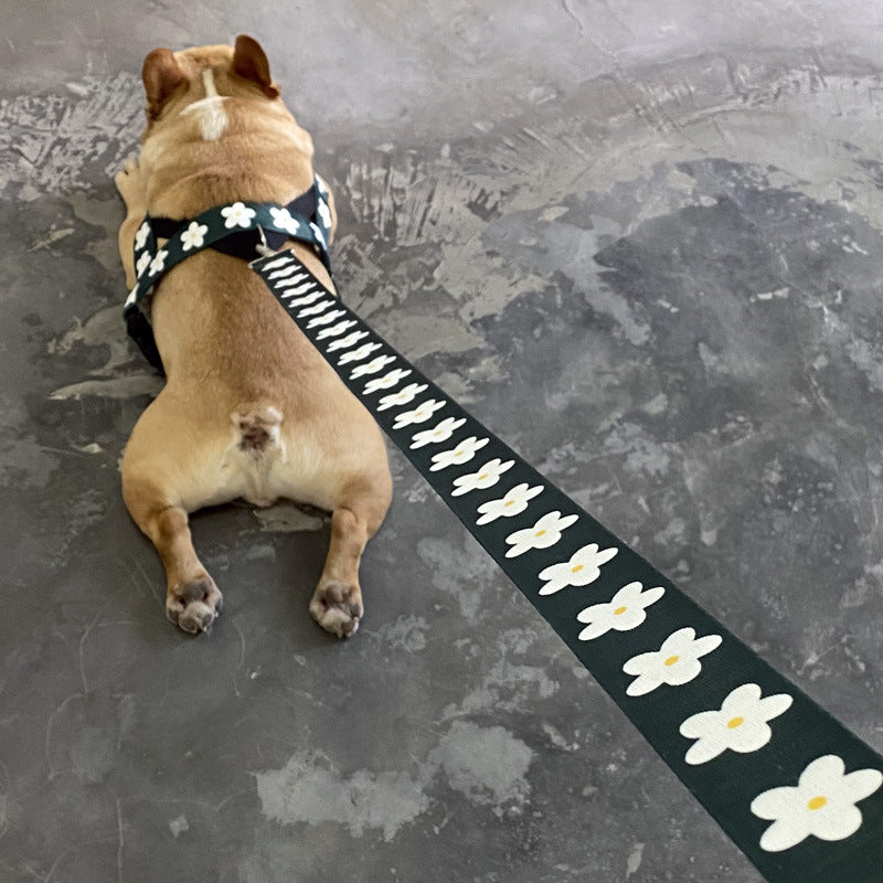 Vest Style Adjustable Pet Leash For Outdoor Walking