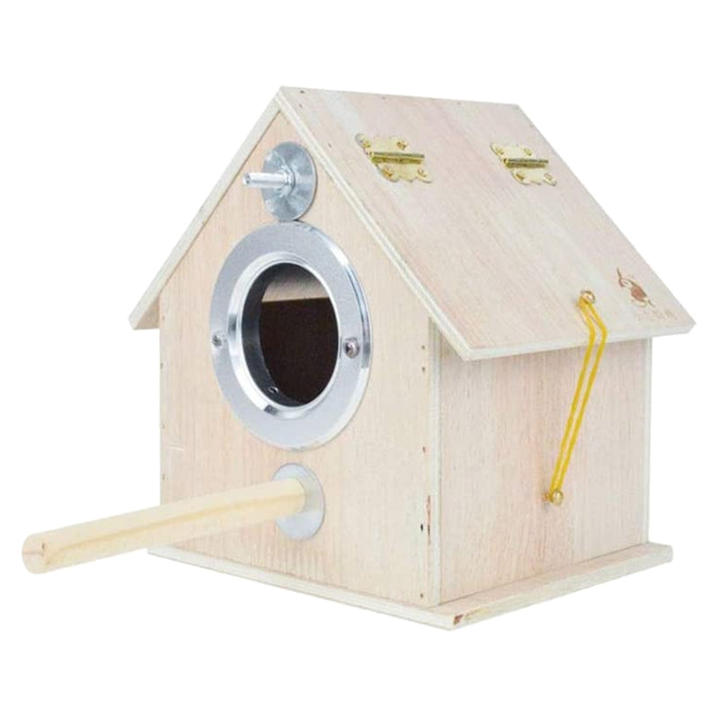 Round Bird Nest Breeding Box Outdoor Cage