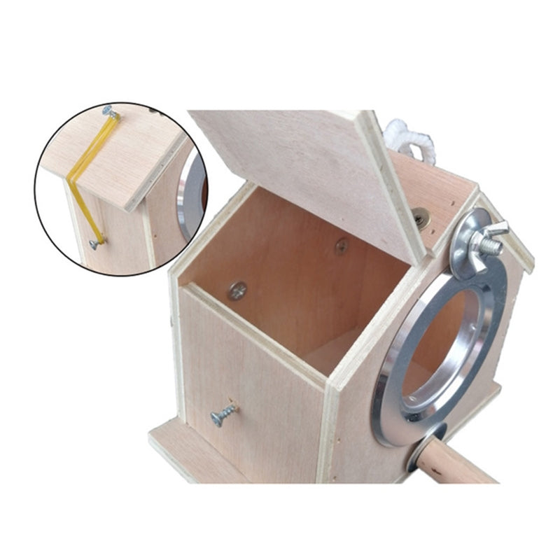 Round Bird Nest Breeding Box Outdoor Cage