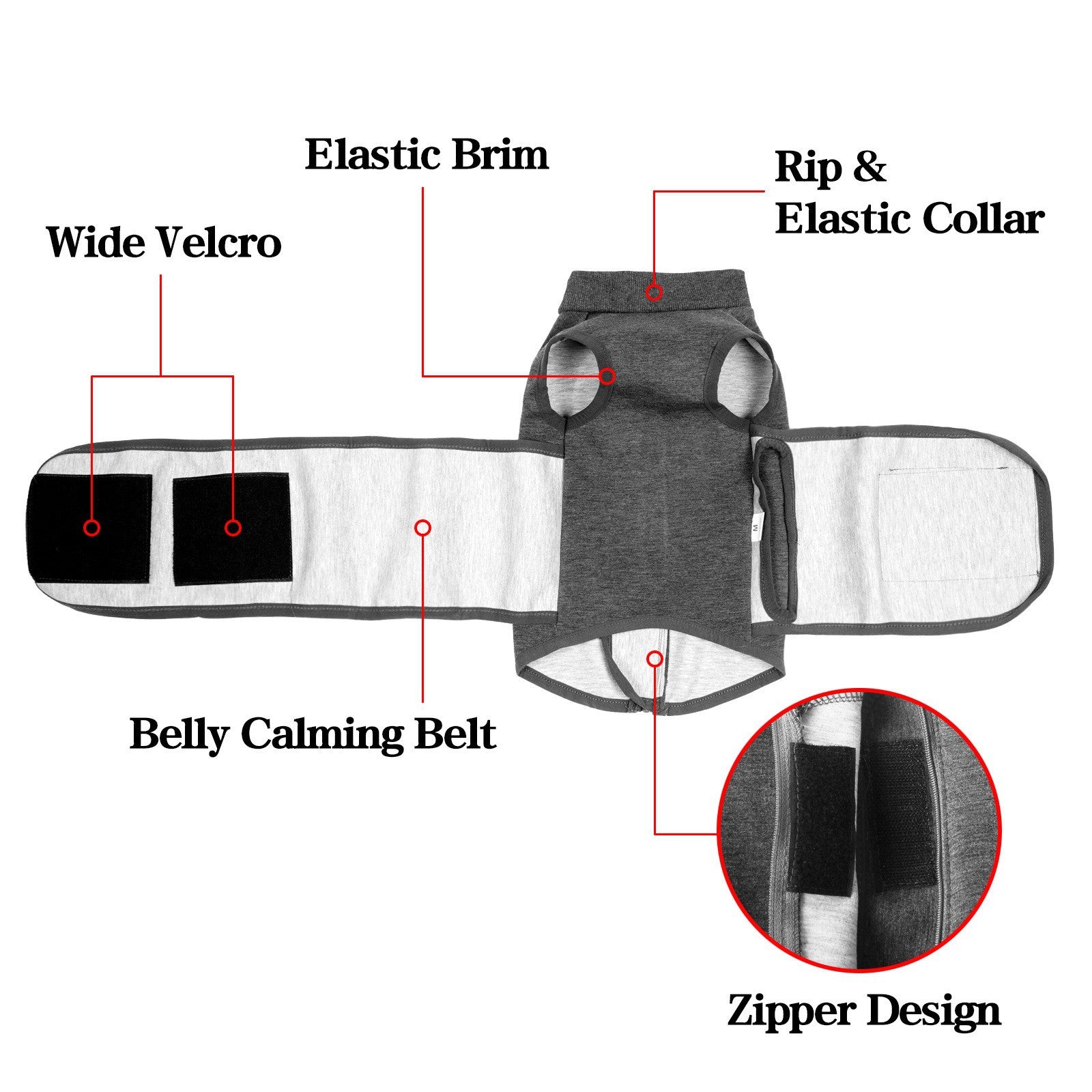 Polyester Comfort Cotton Double Layer Warm Pet Jacket