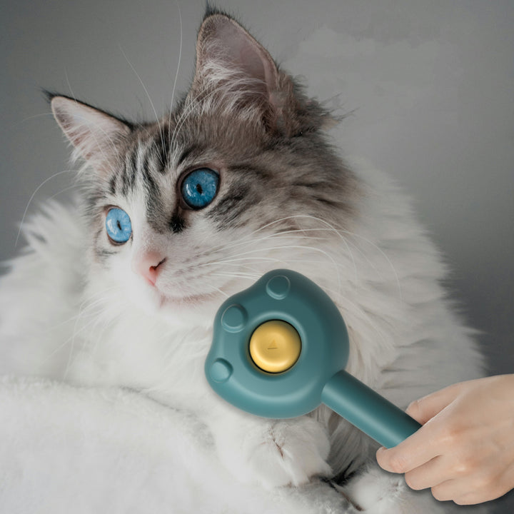 Self-Cleaning Pet Grooming Comb Hair Removal Brush Tool