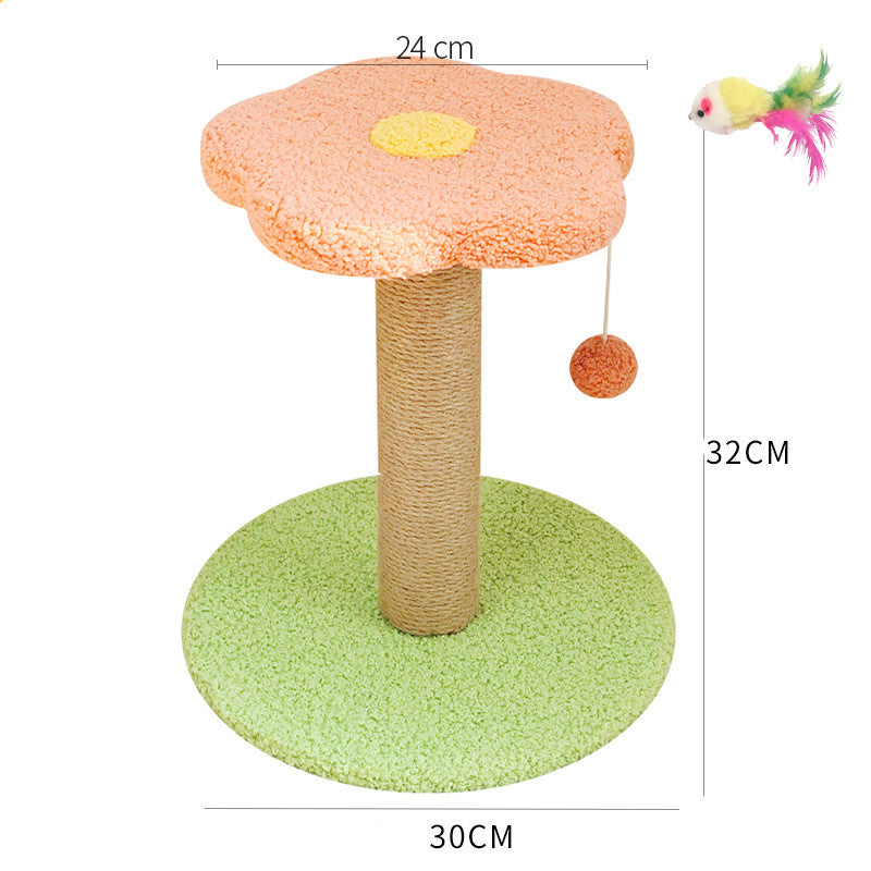 Interactive Pet Claw Grinding And Teasing Toy