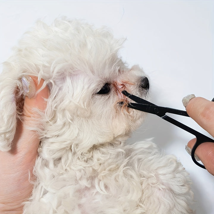 Soft Pet Eye Grooming Brush With Tear Stain Comb Tool