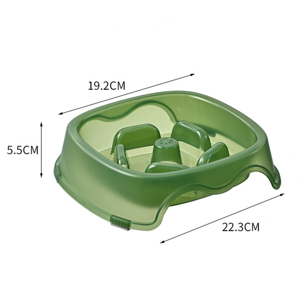 Slow Feeding Anti Choking Pet Water Bowl