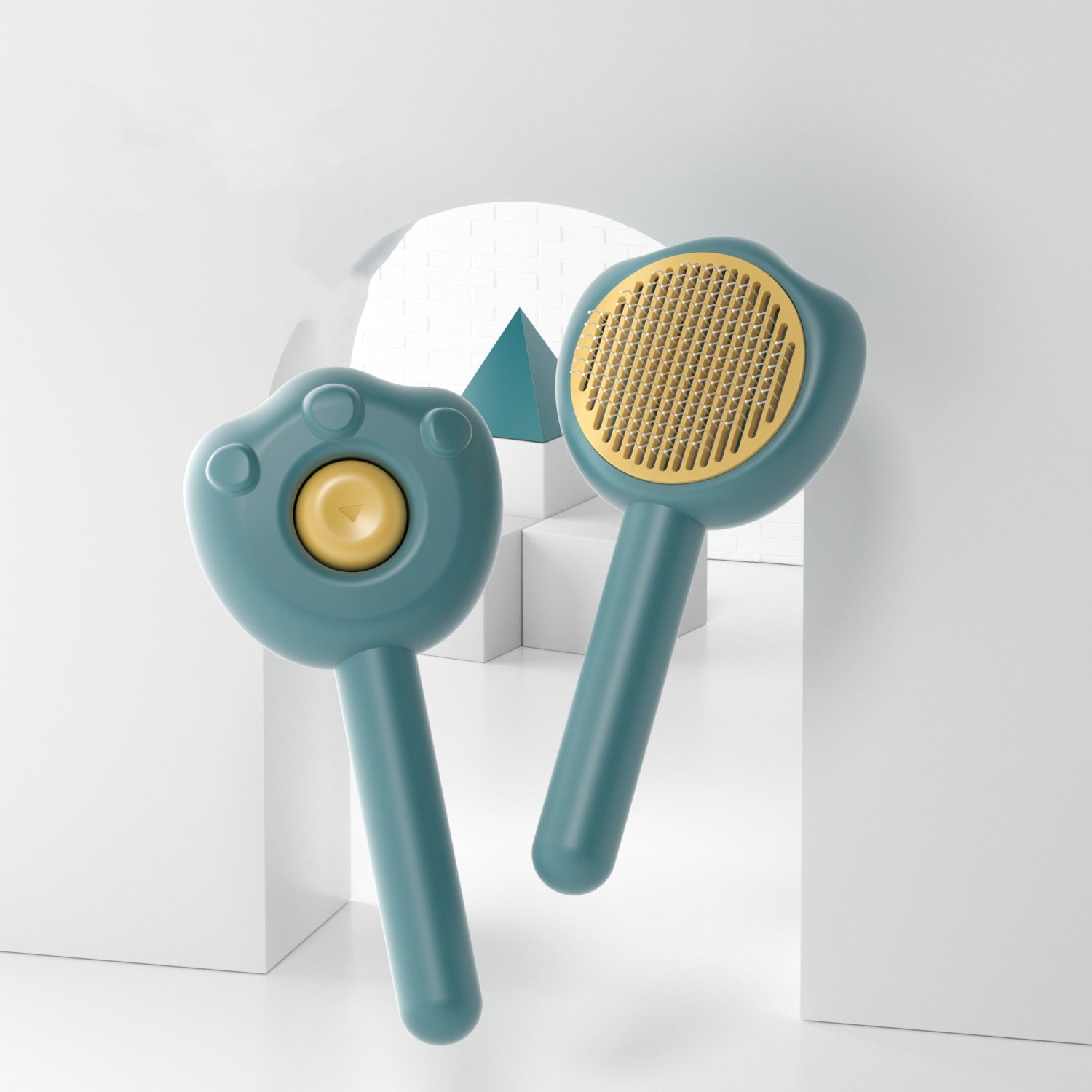 Self-Cleaning Pet Grooming Comb Hair Removal Brush Tool