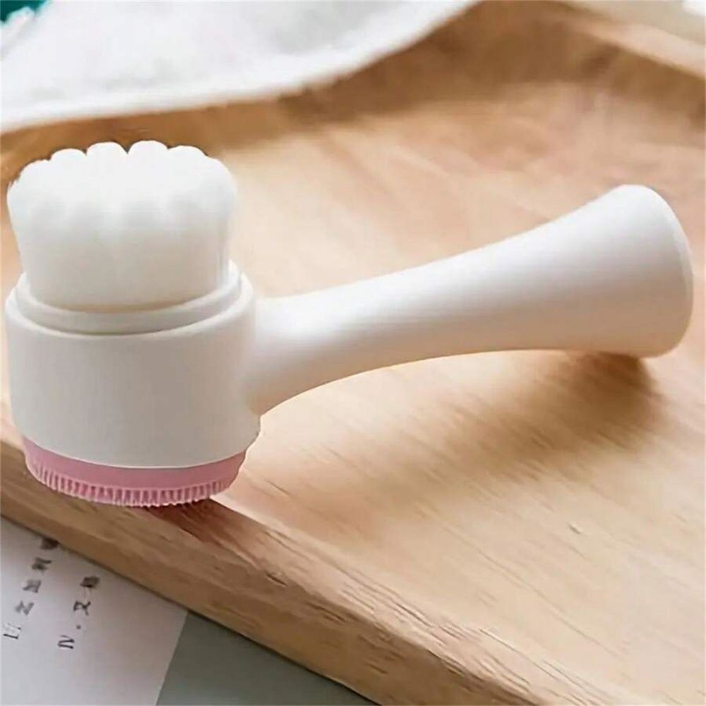 Gentle Nylon Pet Paw Brush For Cleaning And Massage