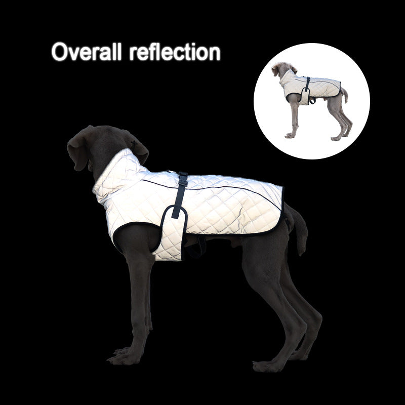 Reflective Full-Body Tactical Pet Jacket For Outdoor Use