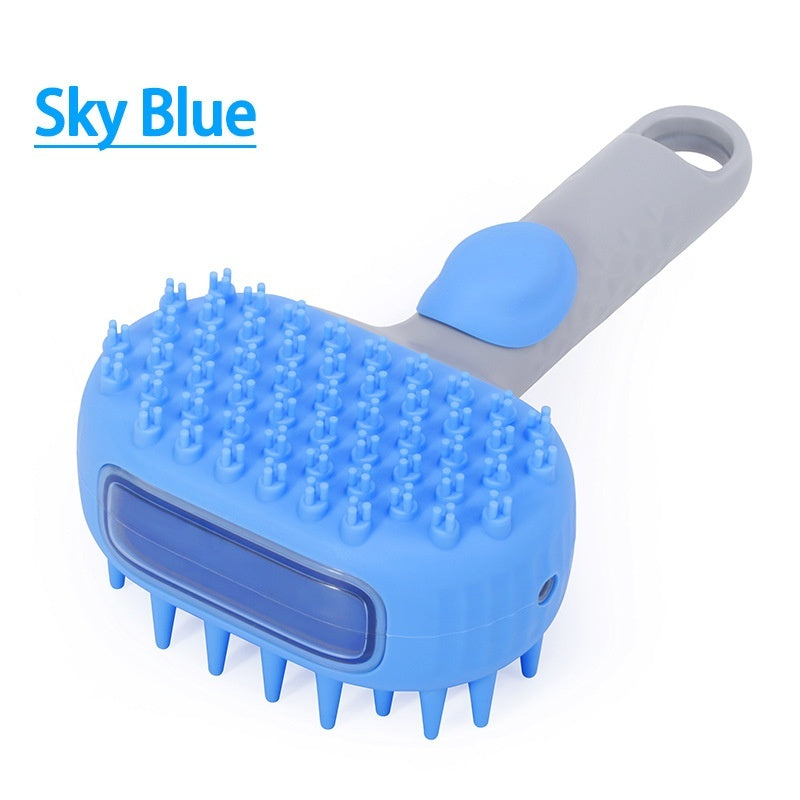 Pet Bath Brush For Hair Cleaning And Grooming Shower Use