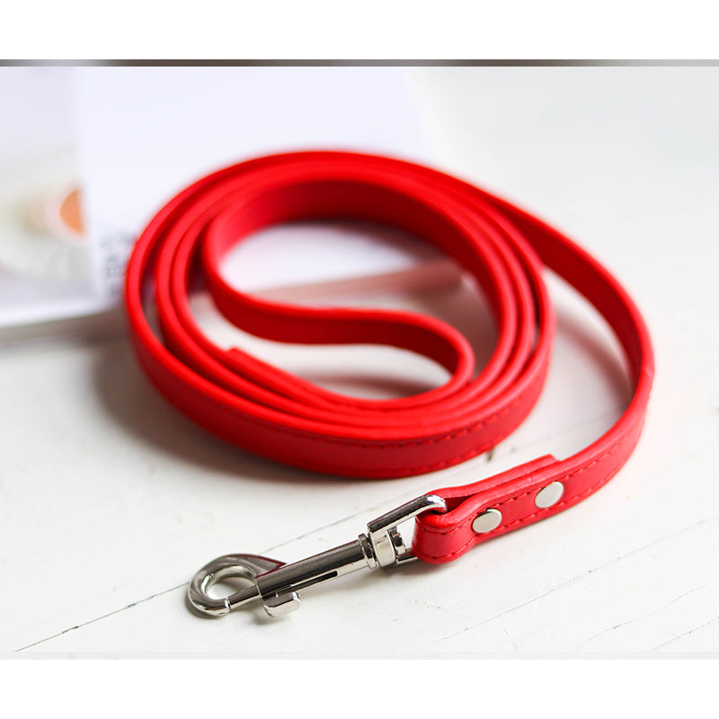 Adjustable Pet Leash Collar Set