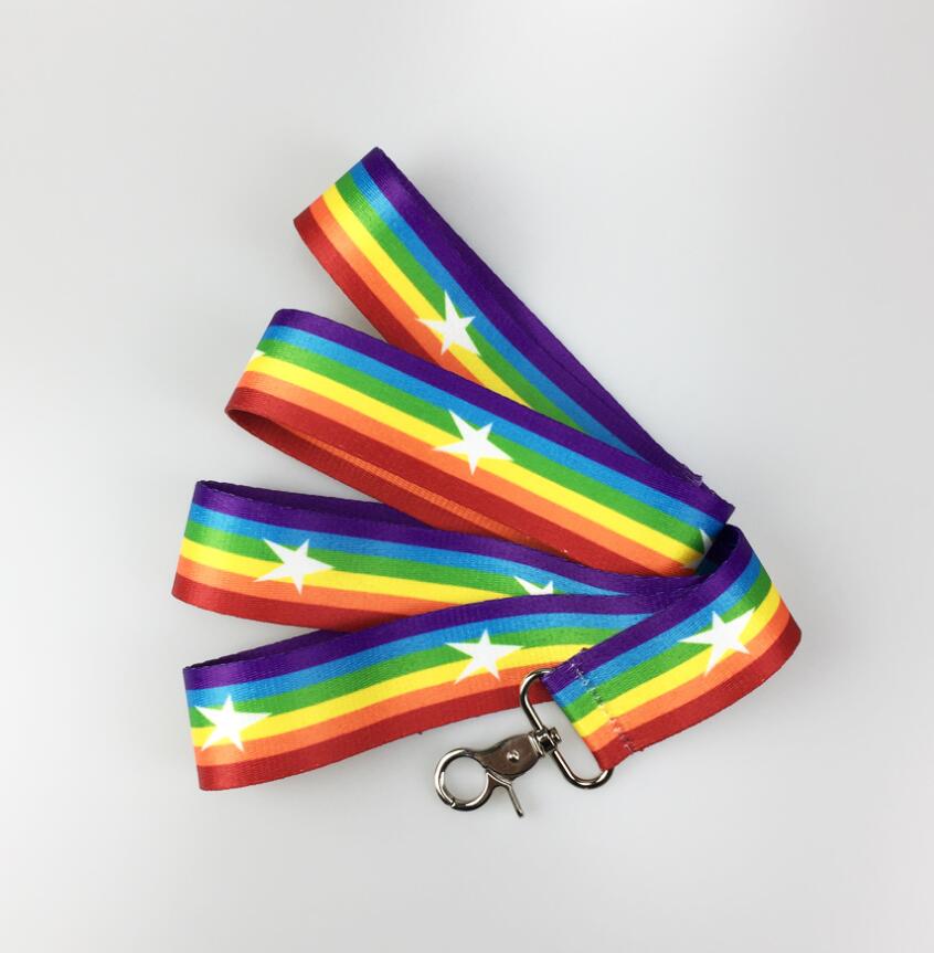 Rainbow Style Cool Pet Chain Leash Walking Lead