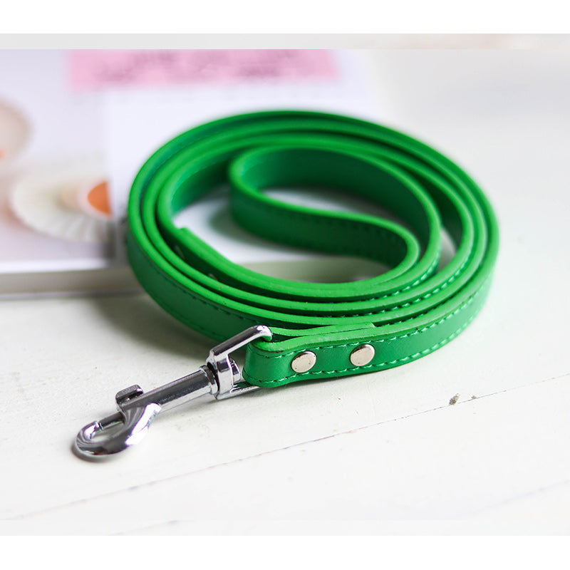 Adjustable Pet Leash Collar Set
