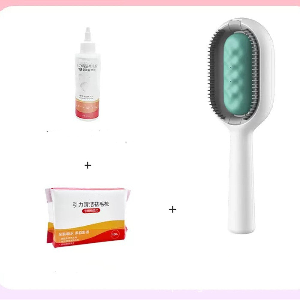 Pet Grooming Dematting Brush For Hair Removal And Cleaning Tool
