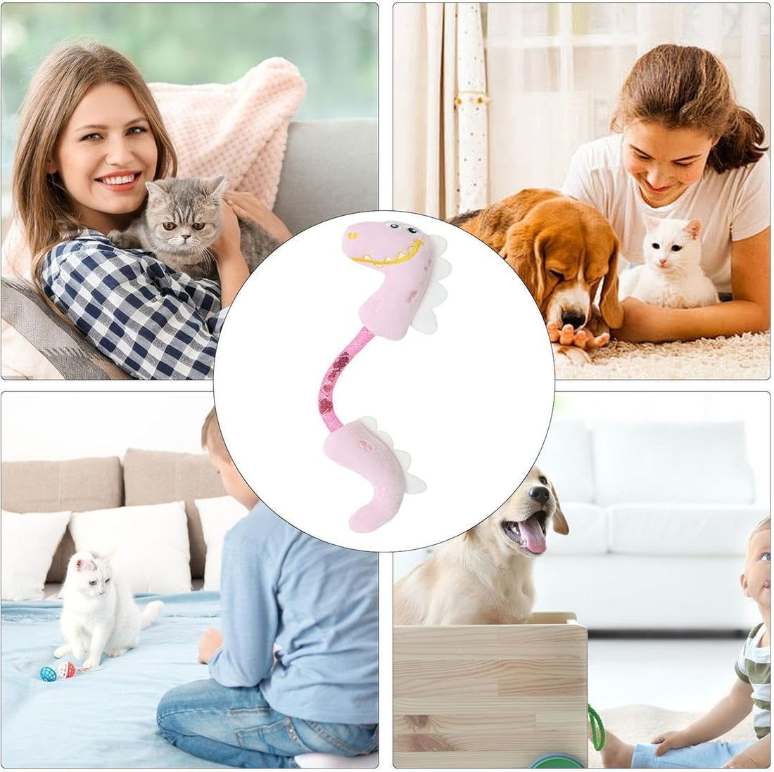 Catnip Rope Chew And Teeth Cleaning Interactive Pet Toy