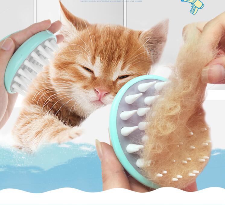 Comfortable Pet Massage Bath Brush Grooming Tool