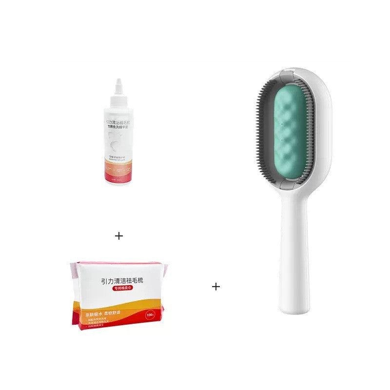 Pet Grooming Dematting Brush For Hair Removal And Cleaning Tool